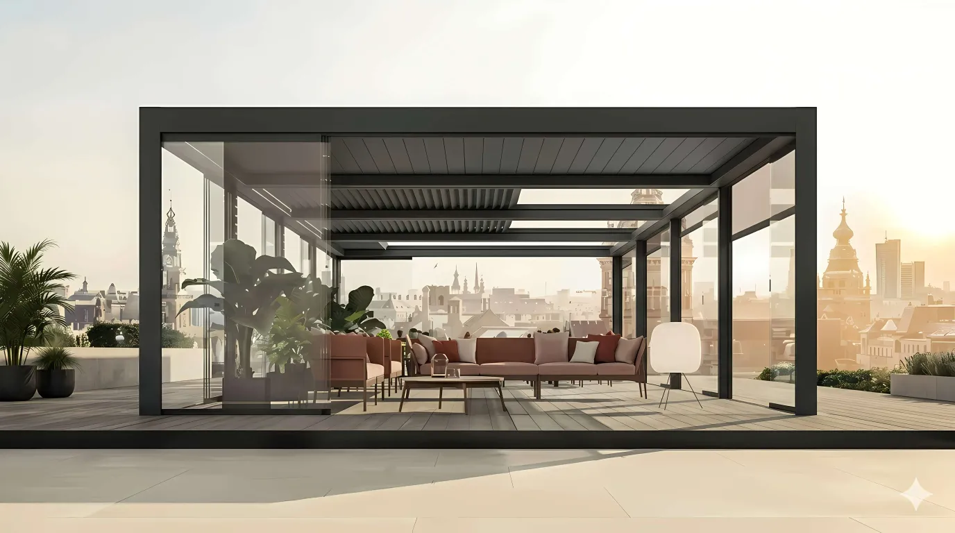 Luxury BBQ Pergola